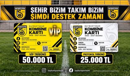 Bayburtspor'dan taraftarına çağrı: Sarı-siyah sevdalısı tribüne!