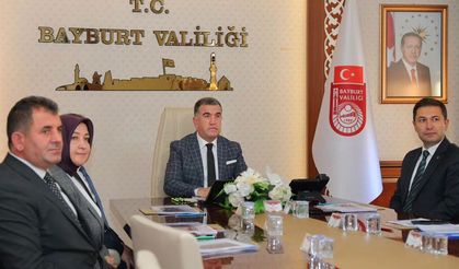 Bayburt’ta sosyal yardımlar ele alındı