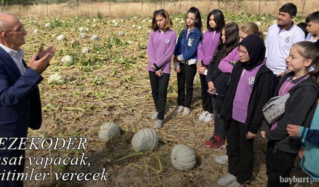 GEZEKODER hasat yapacak, eğitim verecek