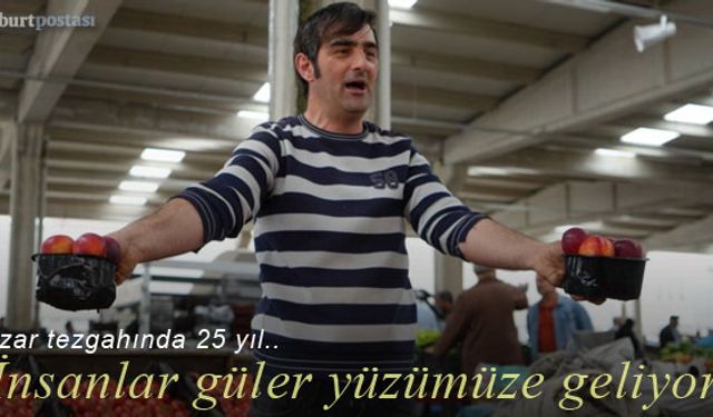 25 yıllık pazarcı Selim Gazioğlu: "Vatandaş güler yüzümüze geliyor"