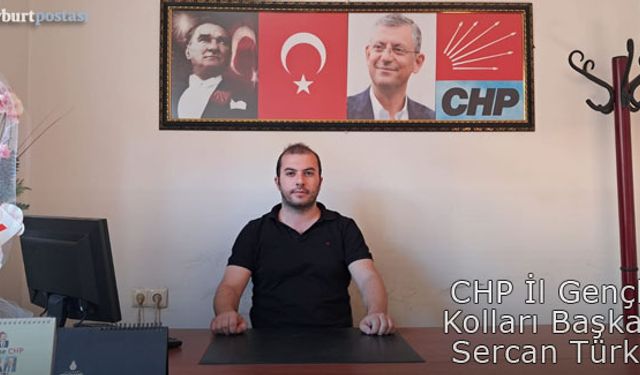 CHP Bayburt İl Gençlik Kolları Başkanı Sercan Türker oldu