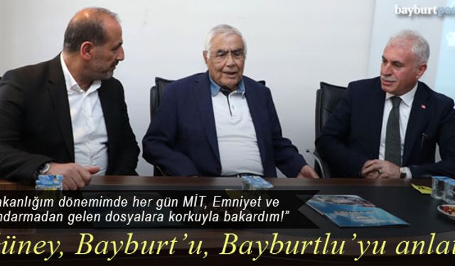 Ülkü Gökalp Güney, Bayburt'u ve Bayburtlu'yu anlattı