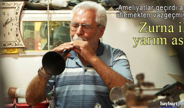 69 yaşındaki Aydın Topçu yarım asırdır zurnasına nefes oluyor