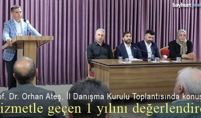 Bayburt Milletvekili Prof. Dr. Orhan Ateş, görev süresinde yapılan ve planlanan yatırımları açıkladı