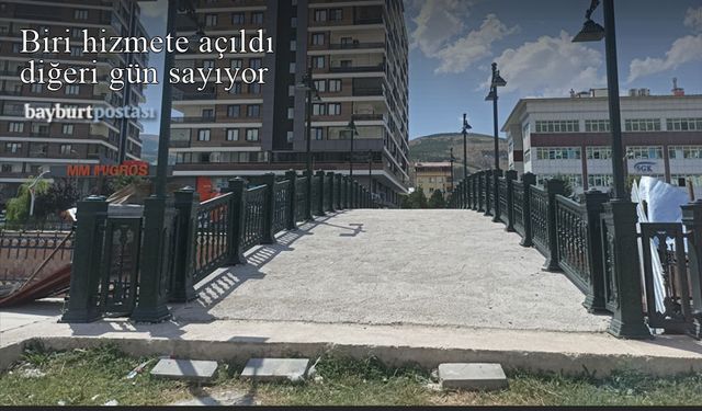 Çoruh Nehri üzerinde yeni yaya köprüsü