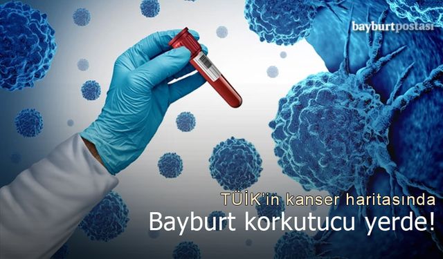 Bayburt, TÜİK'in kanser haritasında ilk sıralarda