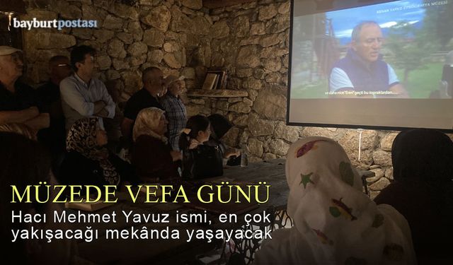 Hacı Mehmet Yavuz ismi, en çok yakışacağı mekânda yaşayacak