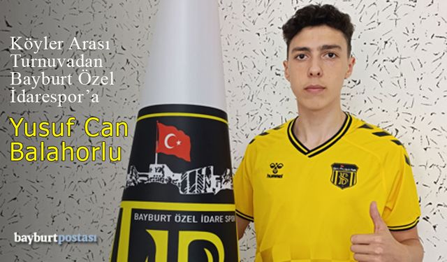 Köyler Arası Futbol Turnuvasının beğenilen ismi Bayburt Özel İdarespor'da