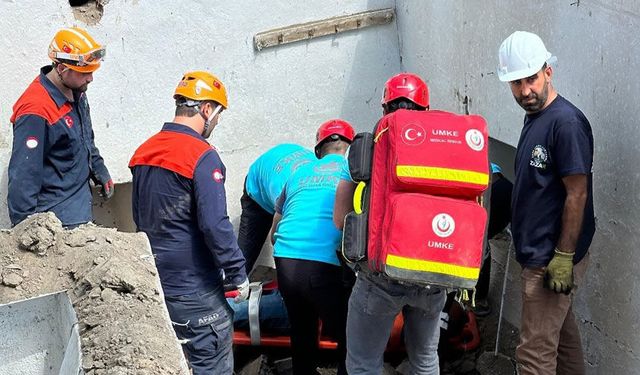 Bayburt AFAD, deprem tatbikatına katıldı