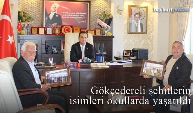 Gökçedereli şehitlerin isimleri okullarda yaşatıldı