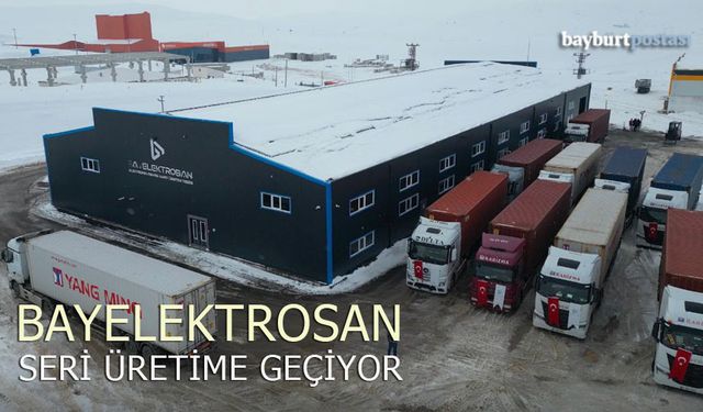 Bayelektrosan seri üretime geçiyor