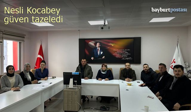 Bayburt Ümit Derneğinde Nesli Kocabey güven tazeledi