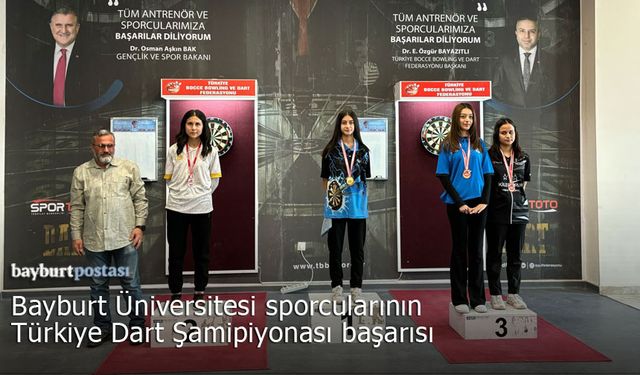 Bayburt Üniversitesi'nin Türkiye Dart Şampiyonası'ndaki Başarısı