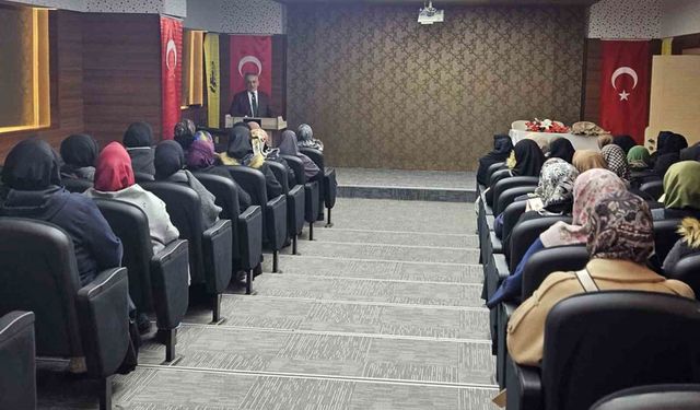 Bayburt’ta "Berat Kandili" konulu konferans