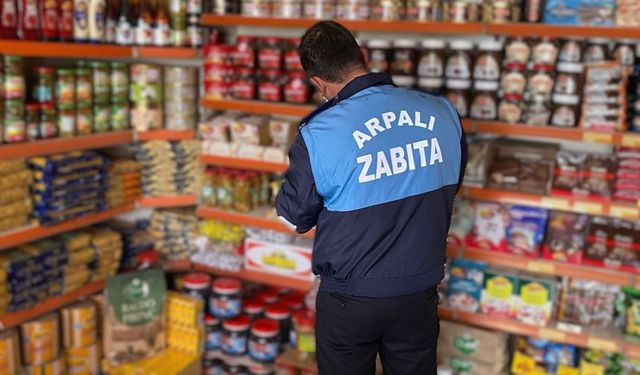 Arpalı’da fırın ve market denetimleri
