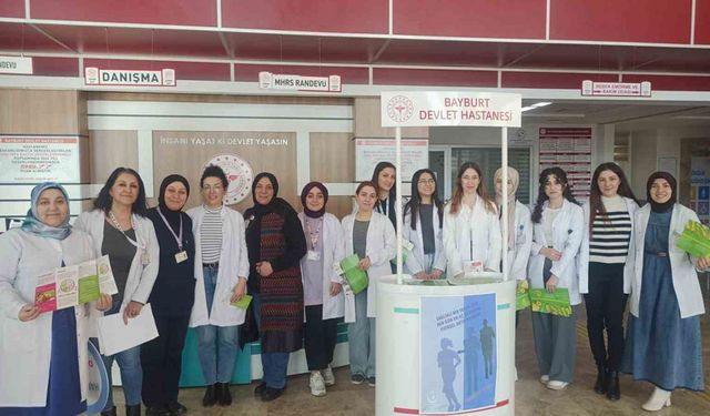 Bayburt Devlet Hastanesinde obeziteye dikkat çekildi
