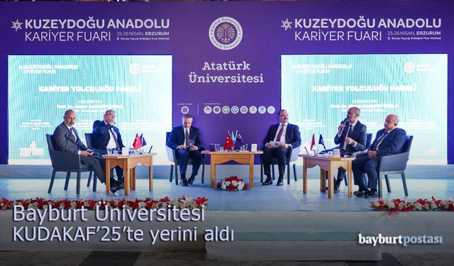 Bayburt Üniversitesi KUDAKAF’25'te yerini aldı