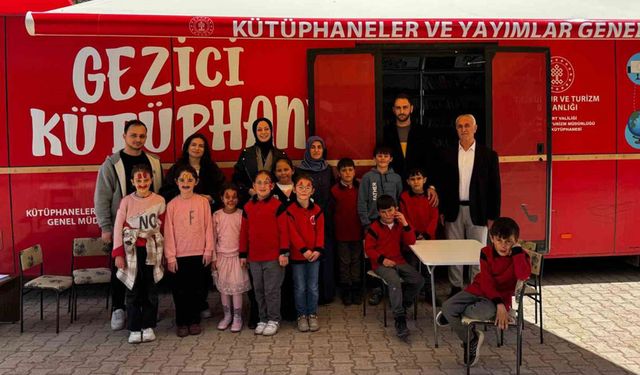 Gezici Kütüphane Aydıntepe ilçesinde