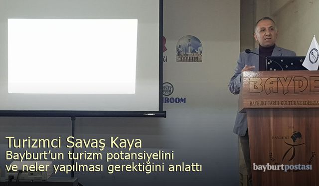 BAYDER Kültür Sohbetlerinde 'turizm' anlatıldı