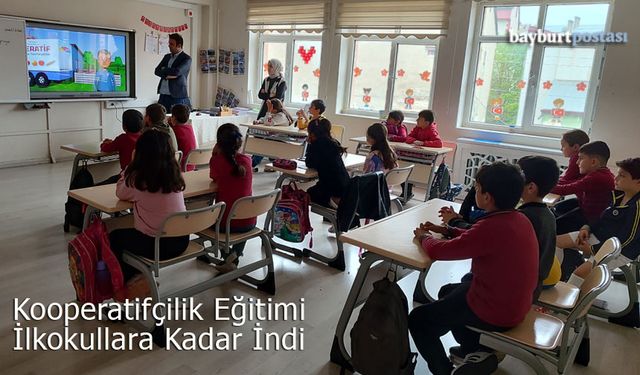 Kooperatifçilik Eğitimi Bayburt'ta İlkokullara Kadar İndi: İşte Detaylar!