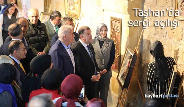 Bayburt’ta Gençlik Haftası etkinliklerinde sergi açılışı