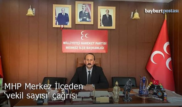 MHP Bayburt Merkez İlçeden 'nüfus' çağrısı