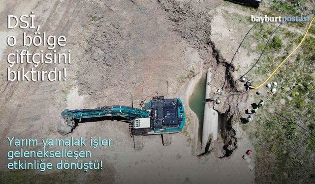 Salyazı'da sulama isyanı! Geçici çözümler çiftçiyi perişan etti!