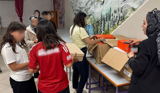 Bayburt'ta İhtiyaç Sahibi Öğrencilere Kapsamlı Giyim ve Ayakkabı Yardımı