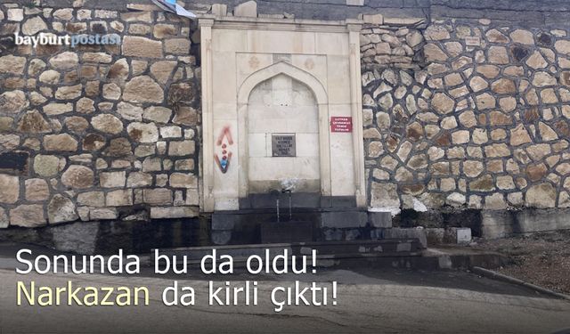 Narkazan Çeşmesi de sonunda kirli çıktı!