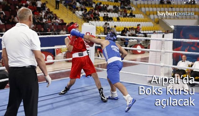 Bayburt'un Arpalı Beldesinde Ücretsiz Boks Eğitimi Fırsatı