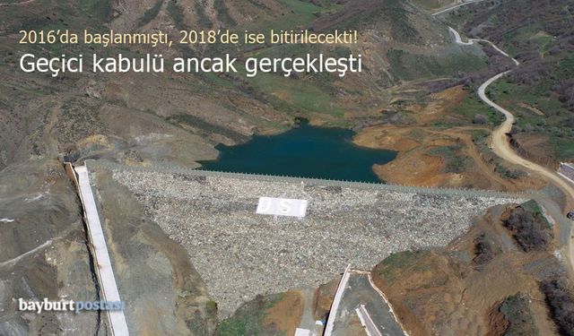 Dövmekeya Göleti 7 yıl gecikme ile tamamlandı!