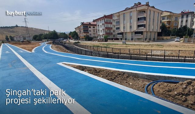 Şingah mahallesindeki yeni park projesi şekilleniyor