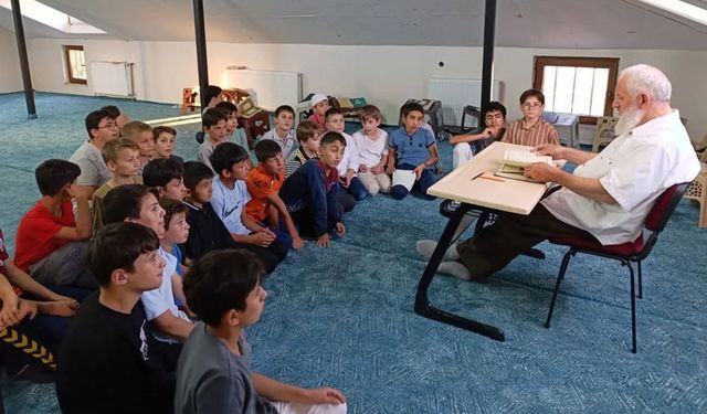 Bayburt'ta Kur'an Kursu öğrencilerine aile bilinci aşılandı
