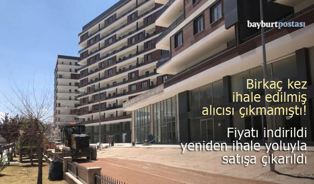 Bayburt Belediyesi'nden indirim: Dubleks daire yeniden satışta