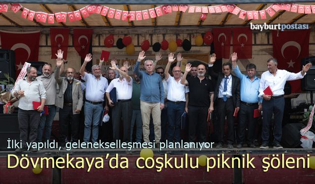 Dövmekaya köyünde coşkulu piknik şöleni: Gelenekselleşmesi planlanıyor