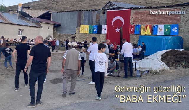 Geleneğin güzelliği: “Baba Ekmeği”