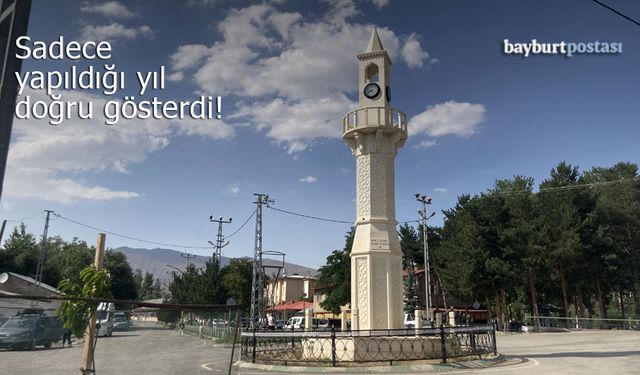 Konursu Saat Kulesi sadece yapıldığı yıl çalıştı!