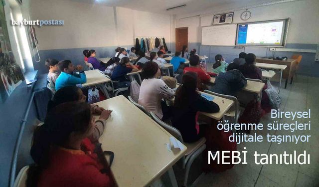 MEBİ, Aydıntepe'de öğrencilere tanıtıldı