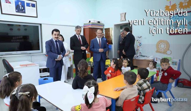Yüzbaşı Şehit Agâh İlkokulu'nda Yeni Eğitim Yılı Töreni