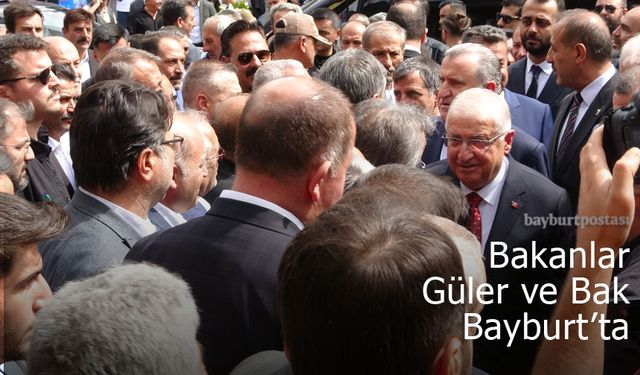 Bakanlar Güler ve Bak Bayburt'ta: Spor salonunun açılışını yapacaklar