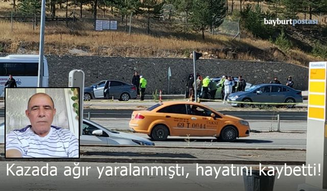 Bayburt'taki kazanın acı sonu: İlhami Turan hayatını kaybetti!