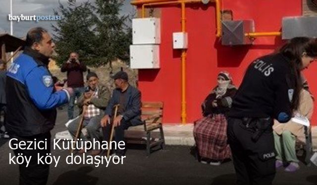 Bayburt’ta 'Gezici Kütüphane' Köy Köy Dolaşıyor