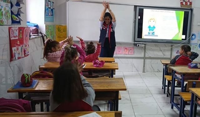 Yazyurdu İlkokulu öğrencilerine gıda güvenliği eğitimi