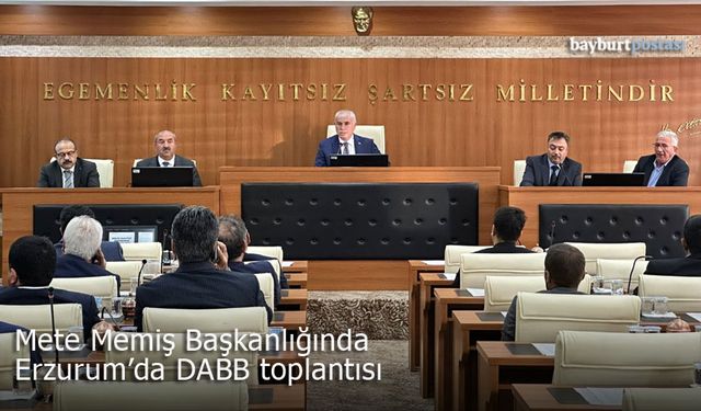 Mete Memiş Başkanlığında DABB Toplantısı