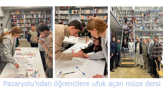 Baksı Müzesi’nden Pazaryolu YİBO Öğrencilerine Farklı Bir Öğrenme Deneyimi