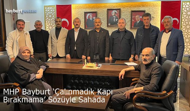 MHP Bayburt'tan "Hayırlı Günler Komşum" ve "Derdiniz Derdimizdir" Çalışması