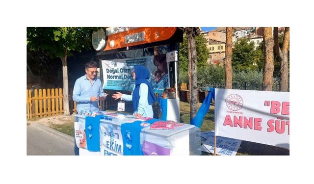 Bayburt'ta Anne ve Bebek Sağlığı İçin Farkındalık Etkinliği