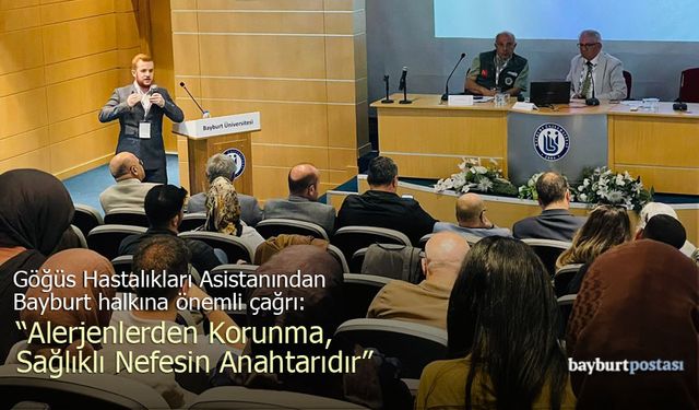 Dr. Hasan Süheyl Yıldız: "Alerjenlerden Korunma, Sağlıklı Nefesin Anahtarıdır"