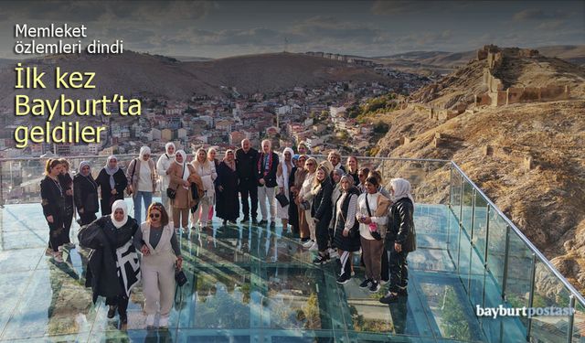 Memleket Özlemi Bitti: 50 Bayburtlu İlk Kez Şehirlerinde