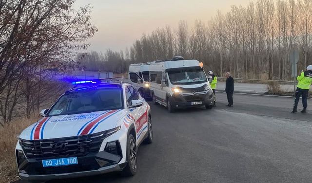 Bayburt'ta Okul Servislerine Denetim